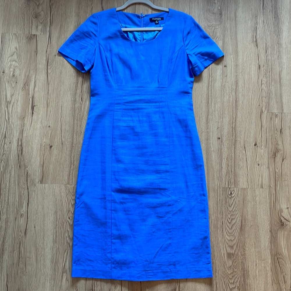 Chadwicks periwinkle sheath dress 6T